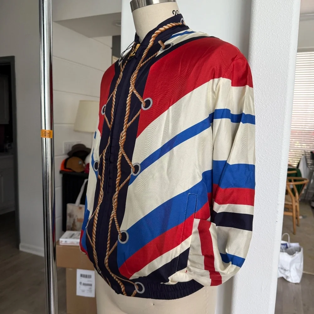 GUCCI Men's Resort‎ Exclusive Silk JACKET MONOGRAM SUPREME, Item 739750
